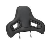 Auto Headrest Appuie-tête de siège sport voiture avec système Plug & Play Coussin d'oreiller cou en cuir PVC pour appui-tête universel(Black)