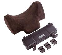 Auto Headrest Appuie-tête de Voiture en Forme de U, Oreiller de Voyage à réglage mécanique, Oreiller Cervical de Voiture, Oreiller en Coton à mémoire de Forme(L)