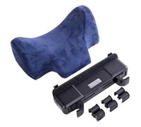 Auto Headrest Appuie-tête de Voiture en Forme de U, Oreiller de Voyage à réglage mécanique, Oreiller Cervical de Voiture, Oreiller en Coton à mémoire de Forme(H)
