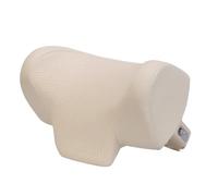 Auto Headrest Appuie-tête de Voiture en Forme de U, Oreiller de Voyage à réglage mécanique, Oreiller Cervical de Voiture, Oreiller en Coton à mémoire de Forme(E)