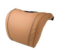 Auto Headrest Coussin de Nuque pour siège de Voiture, Support Lombaire, Compatible avec Ford 2, 3, 4, Edge, Fusion, Mustang, Ecosport MK5 F150(Light Brown-Neck)