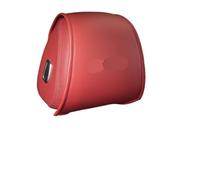 Auto Housse de Appui Tête Lot De 3 Housses Protection En Cuir Appui-tête Voiture, Utilisation Adaptée Pour BYD Atto Act Tang Yuan Song Plus EV F0 Qin Han(Red-1PCS)