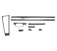 Auto Intérieur Pour 911 718 981 Pour Boxster Pour Cayman RHD Kit Fibre Carbone Sèche Panneau Tableau Bord Couvercle Boîte Vitesses Garniture Porte
