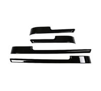 Auto Intérieur Pour Land Pour Rover Pour Range Pour Vogue L405 2013-2017 Lot 4 Baguette Décorative Intérieure Chromée ABS Portières Voiture(Black)