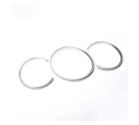 Auto Intérieur Pour Macan 2014-2021 Garniture Décorative Pour Le Cadre Du Tableau De Bord Console Centrale, Autocollants Intérieurs Automobiles(Silver)