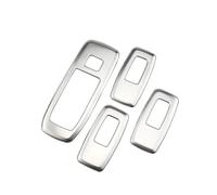 auto Intérieurs Autocollant Compatible Avec Ford Pour Endeavour 2015 2016 2017 2018 2019 2020 2021 Autocollant Décoratif Pour Panneau Commande De Lève-vitre Porte(Silver)