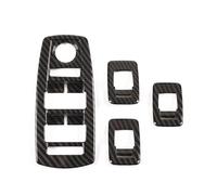 auto Intérieurs Autocollant Compatible Avec X3 E83 2006 2007 2008 2009 2010 Accoudoir Porte Voiture Fenêtre Vitre Interrupteur Lève-vitre Panneau Boutons Cadre Garniture Couverture(Black)