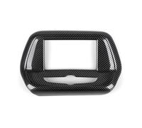 Auto Intérieurs Autocollant Panneau Commande Central Voiture Garniture Intérieure Fibre Carbone ABS Pour Chevrolet Pour Camaro ZL1 2016-2024(StyleB)