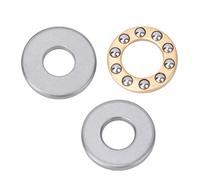 AUTO Jeu de roulements en ier plat de 10 pièces roulement de butée ature roulement à billes de haute précision pour la fabrication de m hines (F8-22M 8 * 22 * 7mm) pièce cessoire