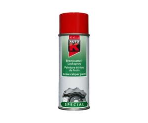 AUTO-K HERPE - Peinture spray étrier frein 400 ml rouge - Réf. 233074