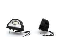 AUTO KADA Éclaireur de plaque LED 12/24V | pour camion, remorque et semi-remorque, éclairage de plaque, IP66/68, homologué ECE, type W72