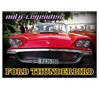 Auto-Legenden: FORD THUNDERBIRD (Wandkalender 2026 DIN A2 quer), CALVENDO Monatskalender: Der US-Oldtimer Ford Thunderbird in Havanna