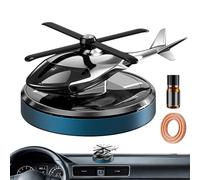 Auto Lufterfrischer - 4,17 Zoll Hubschrauber Duftspender Modell | Solarbetriebener Fahrzeug Duft - Rotierender Duftspender Aus ABS Legierung Mit Ätherischem Öl Für Angenehmen Duft Während Fahrten