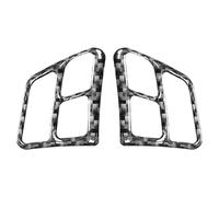 Auto Moulages intérieurs Lot de 2 autocollants en fibre carbone for boutons volant voiture, adaptés à la BMW Série 3 E90 (2005-2012)