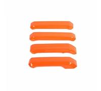Auto Moulages intérieurs Pour Ford Pour F150 2015 2016-2020 Accessoires Intérieurs ABS Voiture Poignée Porte Intérieure Décoration Couverture Intérieurs Voiture(Orange 4)