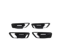 Auto Moulages intérieurs Pour Ford Pour Maverick 2022 2023 Accessoires Protection Intérieure Autocollant Protection Pour Poignée Intérieure Voiture ABS Intérieurs Voiture(Matte Black)