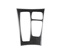 Auto Moulages intérieurs Utilisation adaptée for BMW X5 E70 X6 E71 fibre de carbone noir panneau changement vitesse couverture garniture autocollant voiture style intérieur accessoires