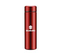 Auto Mug Isotherme pour Suzuki Fronx 2023, Mug Isotherme Café Gourde Isotherme Acier Inoxydable Tasse Portable de Voyage pour Boissons Chaudes ou Glacées,Red