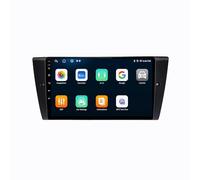 Auto Navigation GPS Voiture pour BMW E90 3 Series E91 E92 E93 2006-2012 HD Écran Tactile Auto WiFi Dsp Bluetooth Canbus SWC, Carte Monde sans Fil Carplay & Android, 4 Nuclear 2G+32G