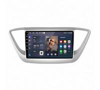 Auto Navigation GPS Voiture pour Hyundai Solaris 2 2017-2018 HD Écran Tactile Erisin 7" Android 14 Autoradio pour Mercedes CLS W211 W219 GPS Navigateur, 4 Nuclear 1G+32G