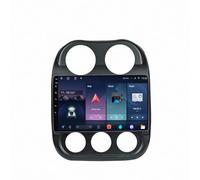 Auto Navigation GPS Voiture pour Jeep Compass Patriot 2010-2016 HD Écran Tactile avec Bluetooth, Canbus, SWC, Cartes EU, Mise à Jour Via WiFi, 8 Nuclear 4G+64G