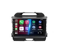 Auto Navigation GPS Voiture pour KIA Sportage R 2010-2016 HD Écran Tactile Navigation Hors Ligne, Mises à Jour Gratuites, Voix Réelles, Alerte Vitesse & Poi, 4 Nuclear 4G+64G