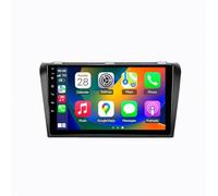 Auto Navigation GPS Voiture pour Mazda 3 2004-2013 HD Écran Tactile Cartes Europe, Mises à Jour Gratuites, Alerte Vitesse & Poi, Guidage Vocal, 8 Nuclear 8G+256G