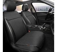 Auto Newer Lot de 2 Housses de siège de Voiture Respirantes de Luxe d'été pour Quatre Saisons, Coussins de siège Avant de Voiture, Housses de siège inférieur entièrement enveloppé, Ajustement