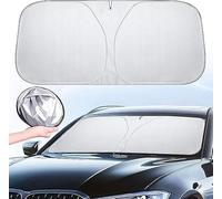 Auto Pare Soleil Brise Avant pour Peugeot 508 2023 2024,Feuille d'aluminium Protection Intérieur Housses,Imperméables Résistants UV Pliable Parapluie Occultants Accessoires Voiture en Été