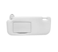 Auto Pare-soleils intérieur Pare-soleil Voiture Rétroviseur Intérieur Remplacement Housse Protection Pour Poste Conduite Accessoires Pare-soleil Intérieur(Grey-left)