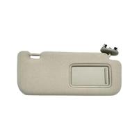 Auto Pare-soleils intérieur Pour Pour Auris Pour 2008-2013 Pare-soleil Intérieur Avec Miroir Gris/beige Côté Conducteur Et Passager(Beige Right)