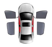 Auto Pare-soleils pour Geely Icon Chocolate 2020-, Pare Brise Avant ArrièRe Vitres LatéRales Pare Soleil Voiture Bloquer Les Rayons UV Respirant,D/4 Window Doors