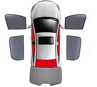 Auto Pare-soleils pour vitres latérales pour Audi Q2 2015-2023,Avant Et ArrièRe MagnéTiques LatéRale Bloquer Les Rayons UV Thermo-Isolante Pare-Soleil Accessoires,5pcs
