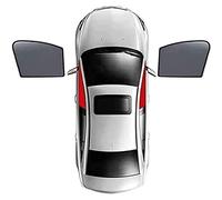Auto Pare-soleils pour vitres latérales pour Audi Q2 2015-2023,Avant Et ArrièRe MagnéTiques LatéRale Bloquer Les Rayons UV Thermo-Isolante Pare-Soleil Accessoires,2-Front-Doors