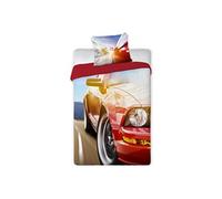 Auto - Parure de lit enfant Voiture Turbo - Housse de Couette Coton