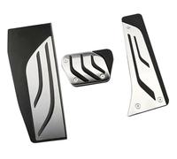 Auto Pedal Covers for BMW E81 1 Series 3 Doors 2007-2011 E82 1 Series Coupe 2007-2014, Anti-Slip Brake Accelerator Pedal Cover Throttle Pads Foot Pedal Replacement(A/at With Rest)
