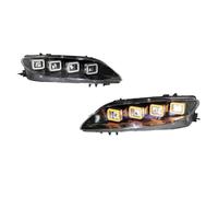 Auto Phare voiture Compatible Avec Mazda 6 2003 2004 2005 2006 2007-2015 Lampes De Voiture De Remplacement Style Bugatti Accessoires Plug And Play Complets