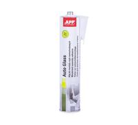 AUTO-PLAST PRODUKT APP Auto Glass Colle polyuréthane pour fixation de vitrages de véhicules | Colle pare brise voiture | Noir | 310 ml