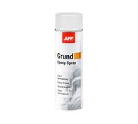 AUTO-PLAST PRODUKT APP Epoxy Grund Spray | Apprêt époxy en bombe | Primaire antirouille metal, aluminium, acier | Apprêt antirouille - protection contre la corrosion | Gris clair | 500 ml
