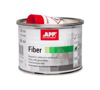 AUTO-PLAST PRODUKT App Fiber Mastic carrosserie voiture avec fibre de verre | Résine polyester avec durcisseur | Vert | 140 ml