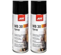 AUTO-PLAST PRODUKT APP WB 30 Dégrippant au bisulfure de molybdène MoS2 | Dégrippant et lubrifiant en Spray aux propriétés antirouille | 400 ML (Lot de 2)