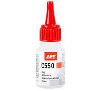 AUTO-PLAST PRODUKT C550 - Colle cyanoacrylate forte 20 g | Colle liquide Super Glue, Pour assembler le caoutchouc, les matières plastiques et le métal, Moyenne viscosité