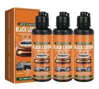 Auto Plastic Restorer Kit,Plastic Restorer for Cars,Auto Plastic Black Lotion,Kunststoff-Pfleger für Auto Innenraum,Peinture pour Plastique, Can Restore The Luster of Faded Plastics and Rubbers (3)