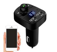 Auto Player MP3 - Adaptateur Radio Sans Fil D'émetteur FM, Support Pour Les Appels Mains Libres | Comme Adaptateur Radio Sans Fil Avec Écran LED Pour Voiture, Et Accessoires Pour Au Confortable