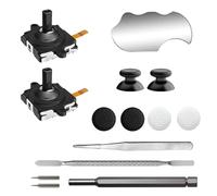 Auto-plaza Kit de réparation et de remplacement 14 en 1 pour manette Oculus Quest 2 pour manette Meta Quest 2 pour contrôleur Oculus Quest 2 (type B)