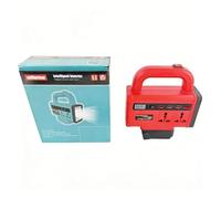 Auto Power Inverter Convertisseur Convertisseur D'onduleur Intelligent Portable 220V 120W, Batterie Externe USB Li-ION pour 18V