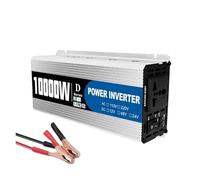 Auto Power Inverter Convertisseur Kit Complet D'énergie Solaire Onduleur 10000W 12V À 220V Contrôleur 100a Système Panneaux 300W pour Maison/RV/Camping Générateur