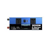 Auto Power Inverter Convertisseur Kit Complet Système Solaire Hors Réseau 8000W Contrôleur 100A Panneau 200W pour Maison/Camping Sauvegarde Onduleur Dual12V/24V À 110V/220V