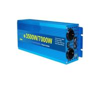 Auto Power Inverter Convertisseur Onduleur 2500W/5000W 3500W/7000W Onde Sinusoïdale pour DC 12V/24V AC 220V 230V Convertisseur Transfert Tension Adaptateur Charge Prise