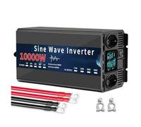 Auto Power Inverter Convertisseur Onduleur Sinusoïdale pour 12V 220V 1000W 3000W 5000W-10000W DC AC Voiture Solaire Chargeur Europe Prise Convertisseur Puissance